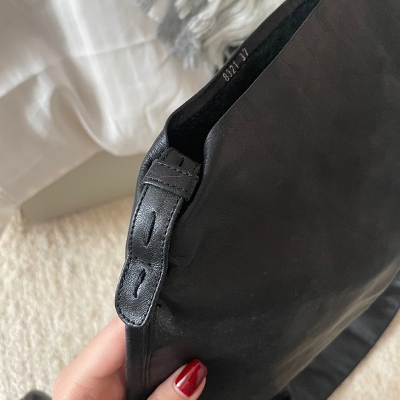 VINTAGE BLACK VERO MODA HEELED BOOTS - 37 - Picture 3 of 4